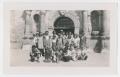 Thumbnail image of item number 1 in: '[Students at the Alamo]'.