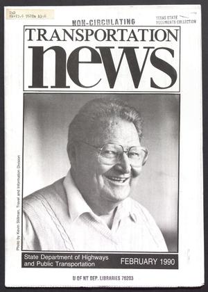 Primary view of object titled 'Transportation News, Volume 15, Number 6, February 1990'.