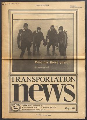 Primary view of object titled 'Transportation News, Volume 14, Number 9, May 1989'.