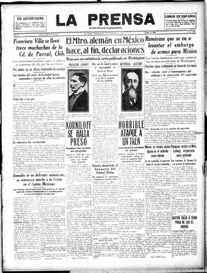 La Prensa (San Antonio, Tex.), Vol. 5, No. 1036, Ed. 1 Sunday, September 16, 1917