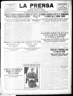 La Prensa (San Antonio, Tex.), Vol. 3, No. 329, Ed. 1 Monday, October 4, 1915