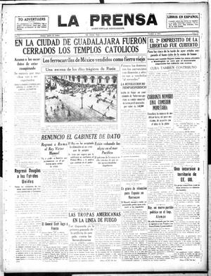 La Prensa (San Antonio, Tex.), Vol. 5, No. 1077, Ed. 1 Sunday, October 28, 1917