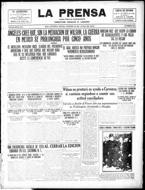 La Prensa (San Antonio, Tex.), Vol. 3, No. 228, Ed. 1 Friday, June 25, 1915