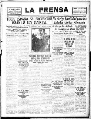 La Prensa (San Antonio, Tex.), Vol. 5, No. 876, Ed. 1 Friday, March 30, 1917