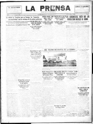 La Prensa (San Antonio, Tex.), Vol. 4, No. 677, Ed. 1 Wednesday, September 20, 1916