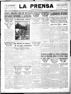 La Prensa (San Antonio, Tex.), Vol. 5, No. 987, Ed. 1 Thursday, July 19, 1917