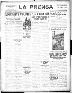 La Prensa (San Antonio, Tex.), Vol. 4, No. 718, Ed. 1 Friday, November 3, 1916
