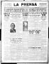 Thumbnail image of item number 1 in: 'La Prensa (San Antonio, Tex.), Vol. 5, No. 942, Ed. 1 Saturday, June 9, 1917'.