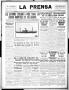 Thumbnail image of item number 1 in: 'La Prensa (San Antonio, Tex.), Vol. 5, No. 935, Ed. 1 Sunday, May 27, 1917'.