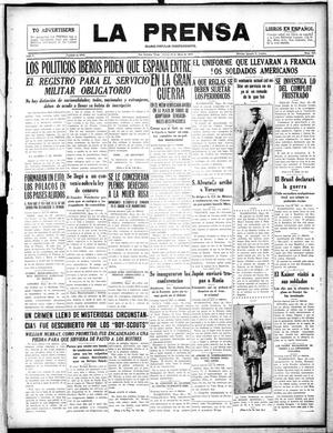 La Prensa (San Antonio, Tex.), Vol. 5, No. 937, Ed. 1 Tuesday, May 29, 1917