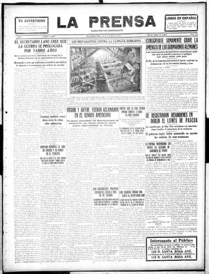La Prensa (San Antonio, Tex.), Vol. 5, No. 910, Ed. 1 Thursday, May 3, 1917