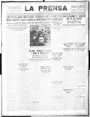 La Prensa (San Antonio, Tex.), Vol. 4, No. 760, Ed. 1 Friday, December 15, 1916