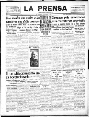 La Prensa (San Antonio, Tex.), Vol. 5, No. 977, Ed. 1 Sunday, July 8, 1917
