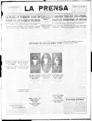 La Prensa (San Antonio, Tex.), Vol. 4, No. 722, Ed. 1 Tuesday, November 7, 1916