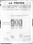 Newspaper: La Prensa (San Antonio, Tex.), Vol. 4, No. 722, Ed. 1 Tuesday, Novemb…