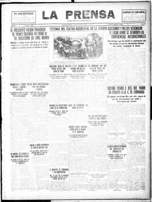 Primary view of object titled 'La Prensa (San Antonio, Tex.), Vol. 4, No. 681, Ed. 1 Sunday, September 24, 1916'.