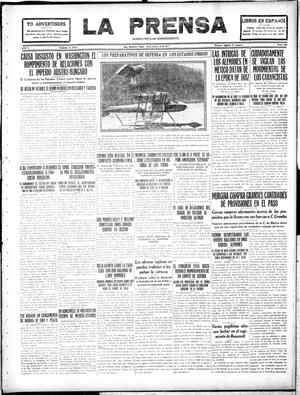 La Prensa (San Antonio, Tex.), Vol. 5, No. 887, Ed. 1 Tuesday, April 10, 1917