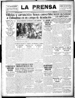 La Prensa (San Antonio, Tex.), Vol. 5, No. 1015, Ed. 1 Thursday, August 16, 1917