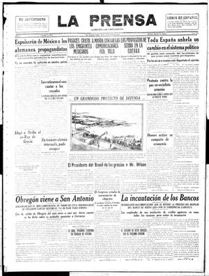 La Prensa (San Antonio, Tex.), Vol. 5, No. 958, Ed. 1 Tuesday, June 19, 1917