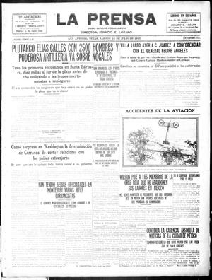 La Prensa (San Antonio, Tex.), Vol. 3, No. 257, Ed. 1 Saturday, July 24, 1915