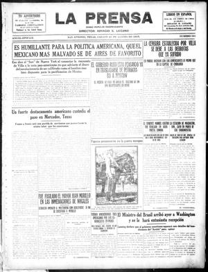 La Prensa (San Antonio, Tex.), Vol. 3, No. 285, Ed. 1 Saturday, August 21, 1915