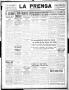 Thumbnail image of item number 1 in: 'La Prensa (San Antonio, Tex.), Vol. 5, No. 1033, Ed. 1 Monday, September 3, 1917'.