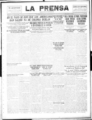 La Prensa (San Antonio, Tex.), Vol. 4, No. 808, Ed. 1 Sunday, January 21, 1917