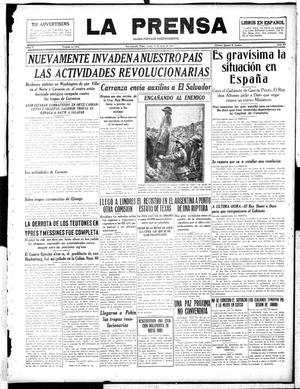 La Prensa (San Antonio, Tex.), Vol. 5, No. 950, Ed. 1 Monday, June 11, 1917