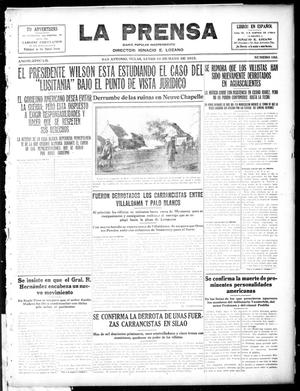 La Prensa (San Antonio, Tex.), Vol. 3, No. 182, Ed. 1 Monday, May 10, 1915
