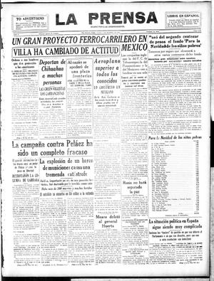 La Prensa (San Antonio, Tex.), Vol. 5, No. 1117, Ed. 1 Friday, December 7, 1917