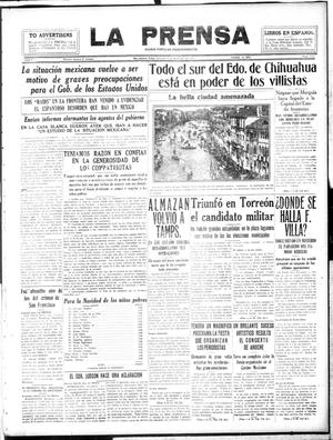 La Prensa (San Antonio, Tex.), Vol. 5, No. 1115, Ed. 1 Wednesday, December 5, 1917
