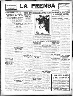 La Prensa (San Antonio, Tex.), Vol. 5, No. 888, Ed. 1 Wednesday, April 11, 1917