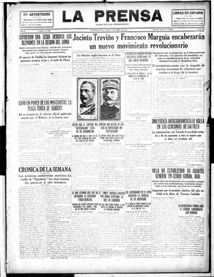 La Prensa (San Antonio, Tex.), Vol. 4, No. 612, Ed. 1 Monday, July 17, 1916