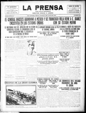 La Prensa (San Antonio, Tex.), Vol. 3, No. 225, Ed. 1 Tuesday, June 22, 1915