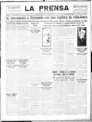 La Prensa (San Antonio, Tex.), Vol. 4, No. 820, Ed. 1 Friday, February 2, 1917