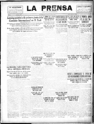 La Prensa (San Antonio, Tex.), Vol. 4, No. 652, Ed. 1 Saturday, August 26, 1916