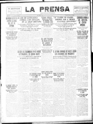 La Prensa (San Antonio, Tex.), Vol. 4, No. 817, Ed. 1 Tuesday, January 30, 1917