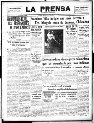 La Prensa (San Antonio, Tex.), Vol. 5, No. 1028, Ed. 1 Wednesday, August 29, 1917