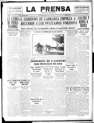 La Prensa (San Antonio, Tex.), Vol. 5, No. 1025, Ed. 1 Sunday, August 26, 1917