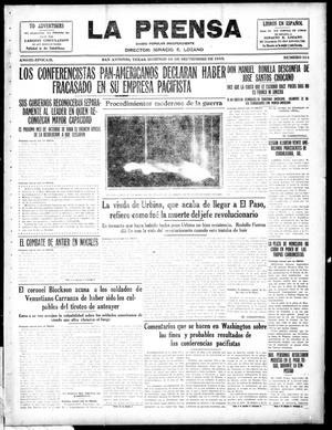 La Prensa (San Antonio, Tex.), Vol. 3, No. 314, Ed. 1 Sunday, September 19, 1915