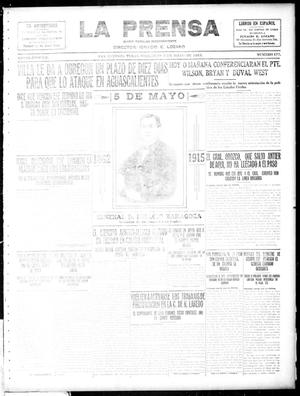 La Prensa (San Antonio, Tex.), Vol. 3, No. 177, Ed. 1 Wednesday, May 5, 1915