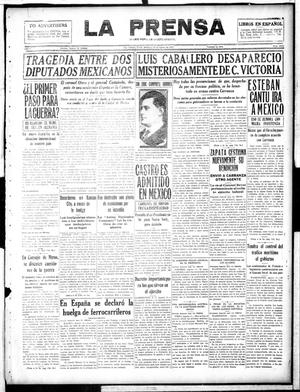 La Prensa (San Antonio, Tex.), Vol. 5, No. 1011, Ed. 1 Sunday, August 12, 1917