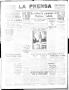 Newspaper: La Prensa (San Antonio, Tex.), Vol. 5, No. 1082, Ed. 1 Friday, Novemb…