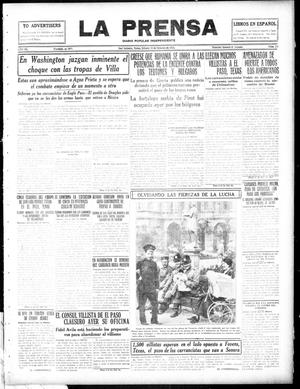 La Prensa (San Antonio, Tex.), Vol. 3, No. 355, Ed. 1 Saturday, October 30, 1915