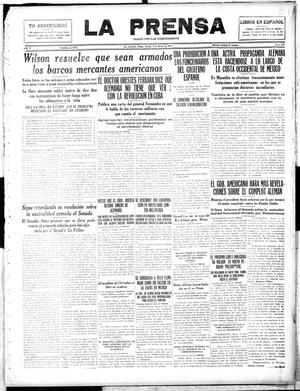 La Prensa (San Antonio, Tex.), Vol. 5, No. 849, Ed. 1 Saturday, March 3, 1917