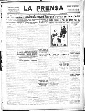 Primary view of object titled 'La Prensa (San Antonio, Tex.), Vol. 4, No. 765, Ed. 1 Wednesday, December 20, 1916'.