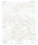 Map: Hackberry Draw Northwest Quadrangle