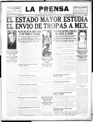 La Prensa (San Antonio, Tex.), Vol. 4, No. 486, Ed. 1 Saturday, March 11, 1916