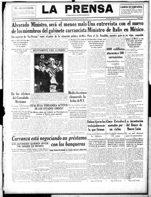 La Prensa (San Antonio, Tex.), Vol. 5, No. 942, Ed. 1 Sunday, June 3, 1917