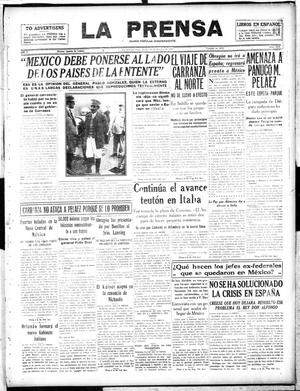 La Prensa (San Antonio, Tex.), Vol. 5, No. 1079, Ed. 1 Tuesday, October 30, 1917